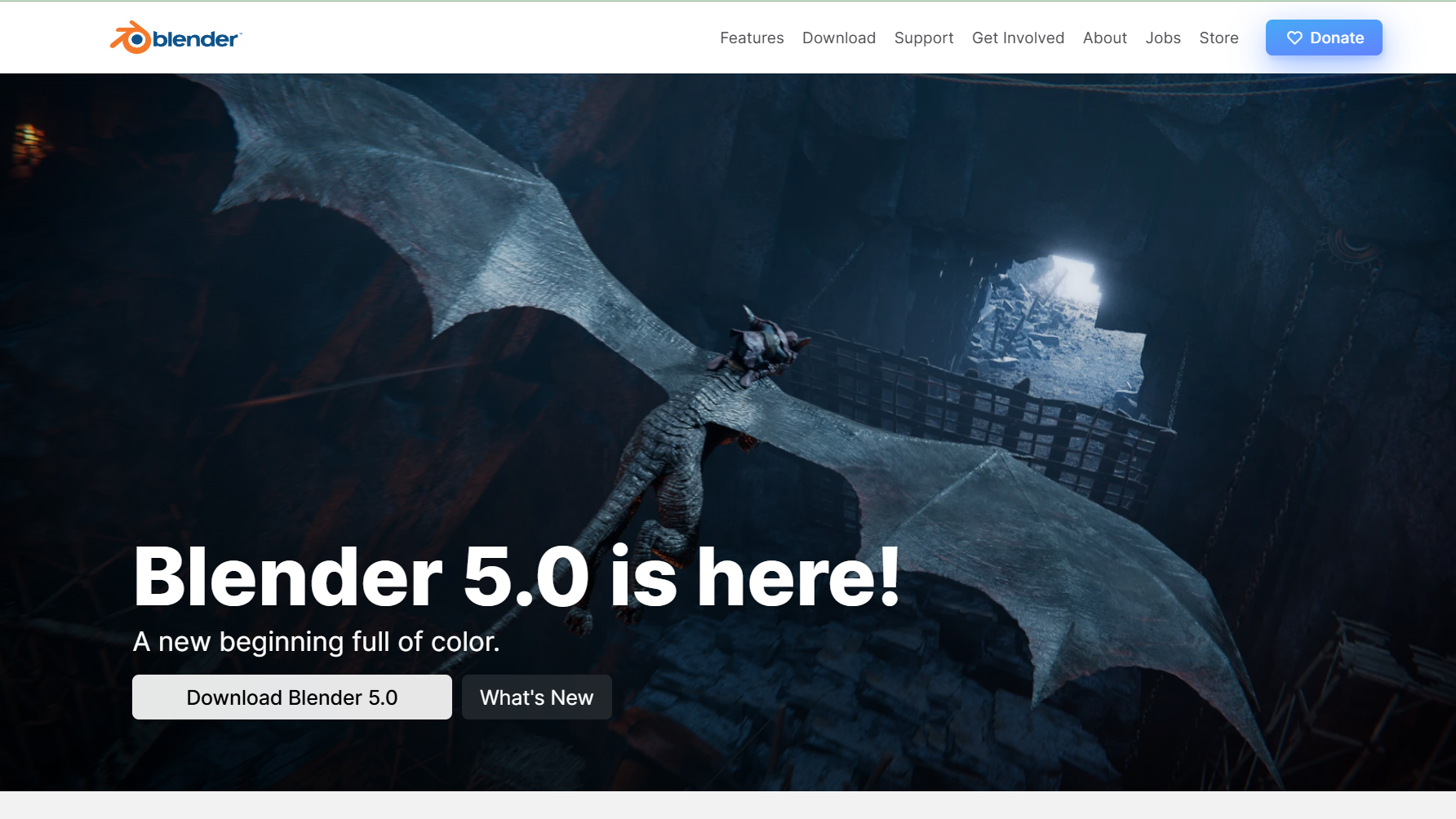 Blender 5.0: Era Baru Kreativitas Terbuka Telah Tiba