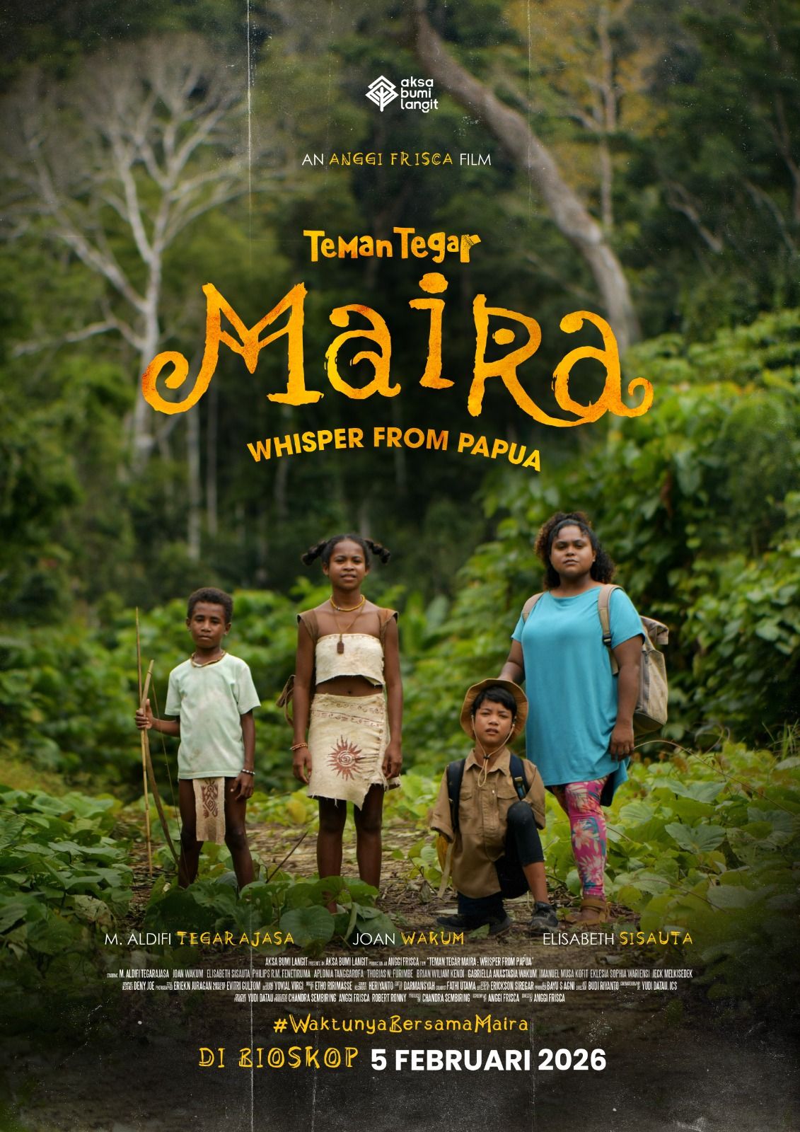 Angkat Keindahan Papua, Film "Teman Tegar – Maira: Whisper From Papua" Tayang di Bioskop Mulai Februari 2026